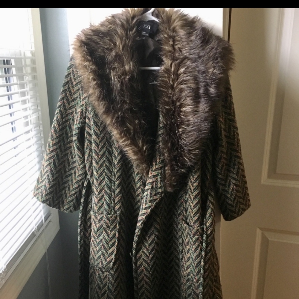 Mid length coat